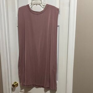 Sleeveless Mauve Dress
